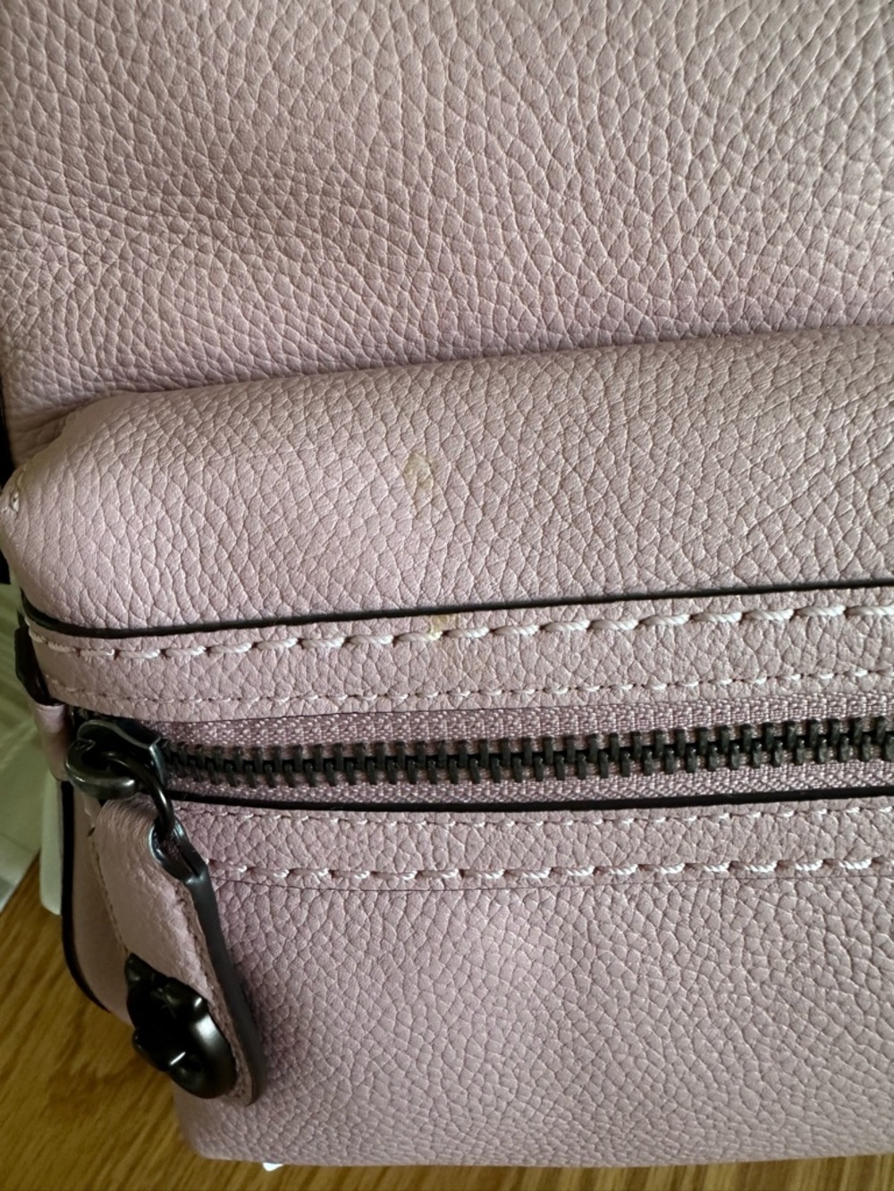 Coach Campus Backpack 23 Powder Pink - Picture 2 of 7